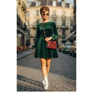 Vintage lizard envelope purse burgundy